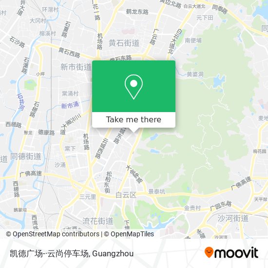 凯德广场-·云尚停车场 map