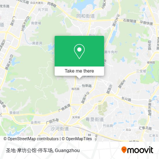 圣地·摩坊公馆-停车场 map