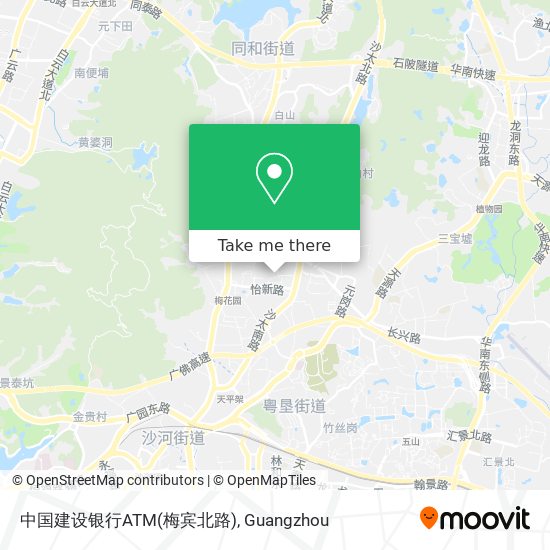 中国建设银行ATM(梅宾北路) map