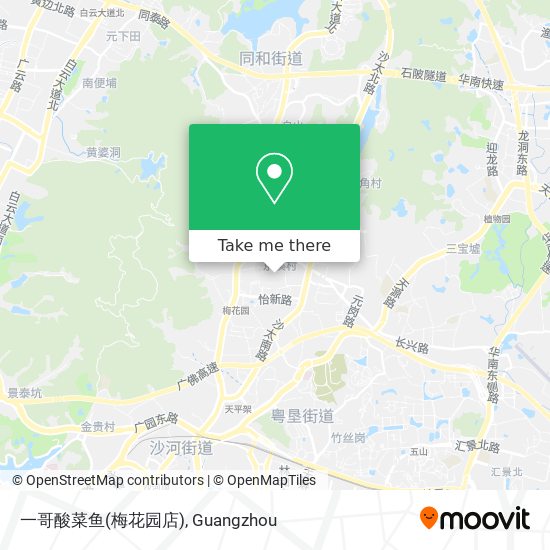一哥酸菜鱼(梅花园店) map