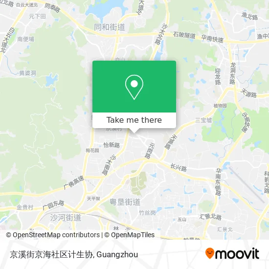 京溪街京海社区计生协 map