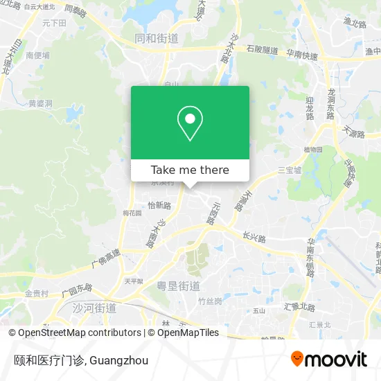 颐和医疗门诊 map