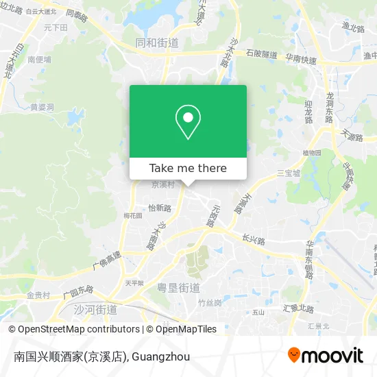南国兴顺酒家(京溪店) map