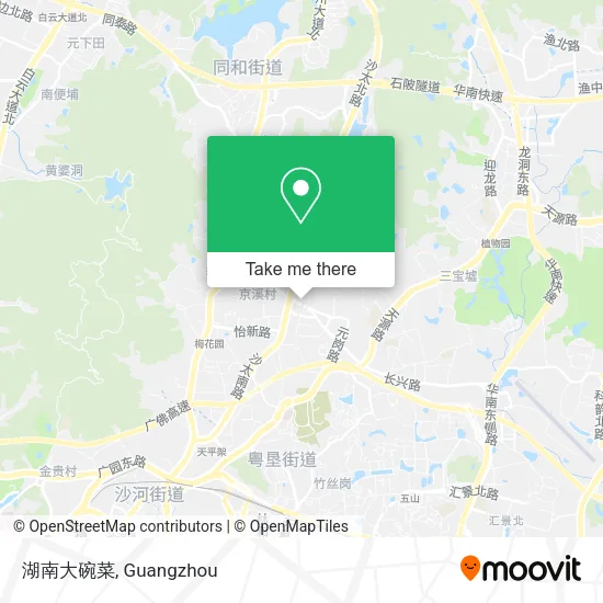 湖南大碗菜 map