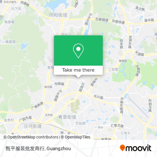 甄平服装批发商行 map