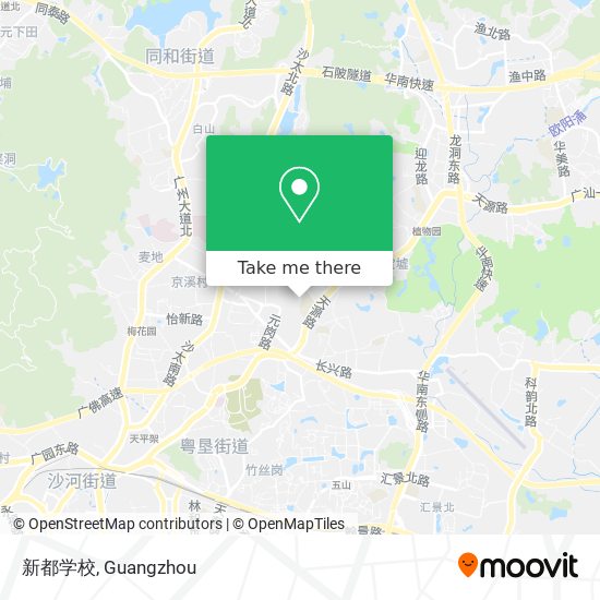 新都学校 map