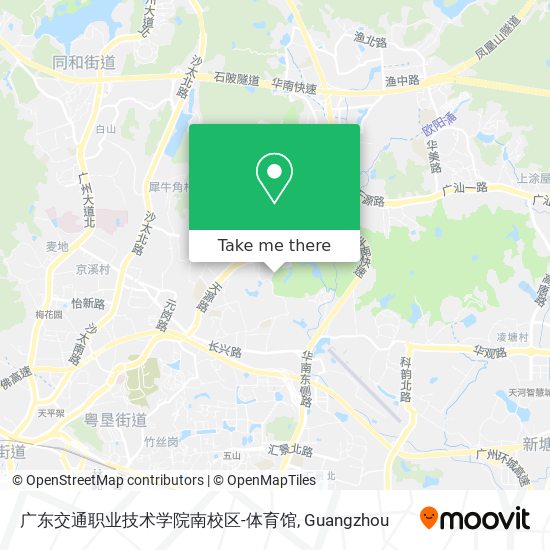 广东交通职业技术学院南校区-体育馆 map
