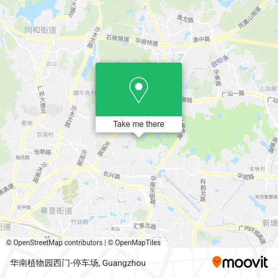 华南植物园西门-停车场 map