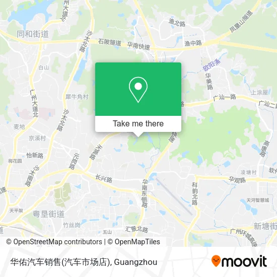 华佑汽车销售(汽车市场店) map