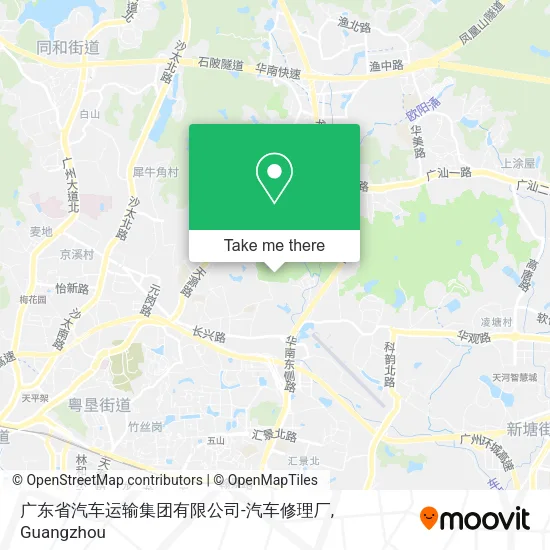 广东省汽车运输集团有限公司-汽车修理厂 map
