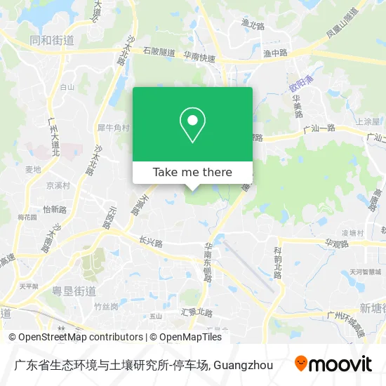 广东省生态环境与土壤研究所-停车场 map