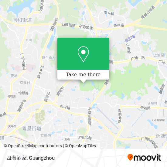 四海酒家 map