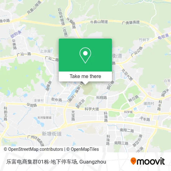 乐富电商集群01栋-地下停车场 map