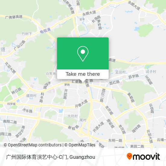 广州国际体育演艺中心-C门 map