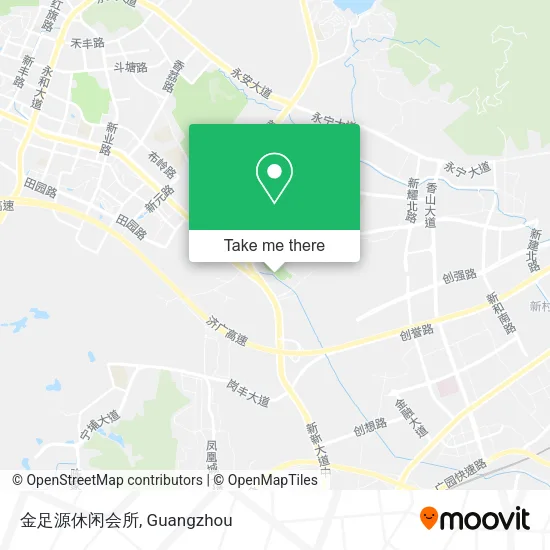 金足源休闲会所 map