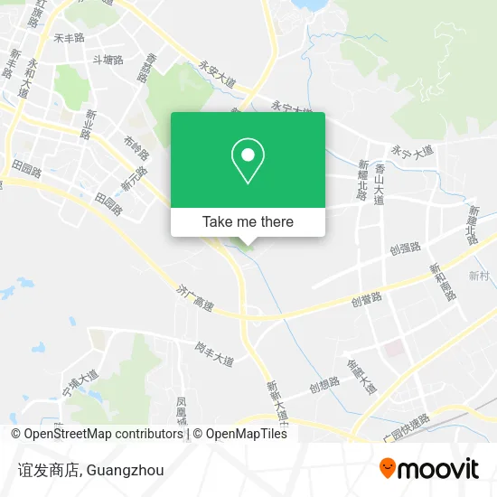 谊发商店 map
