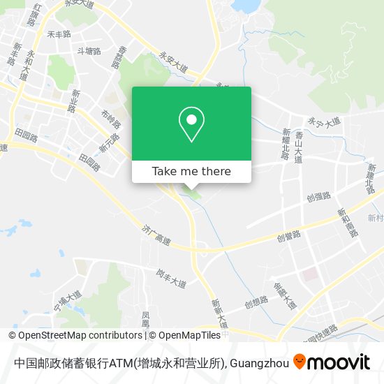 中国邮政储蓄银行ATM(增城永和营业所) map