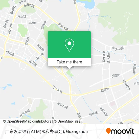 广东发展银行ATM(永和办事处) map
