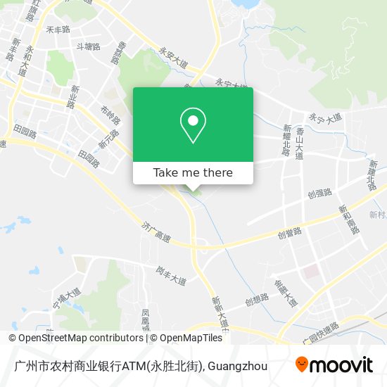 广州市农村商业银行ATM(永胜北街) map