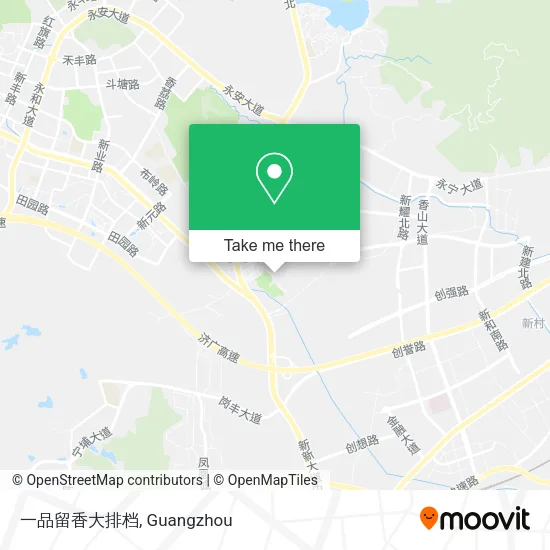 一品留香大排档 map