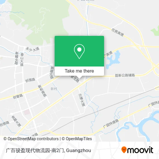 广百骏盈现代物流园-南2门 map