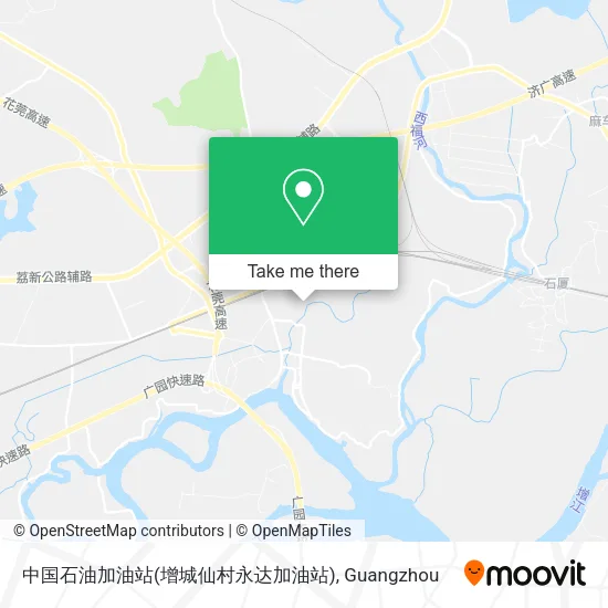 中国石油加油站(增城仙村永达加油站) map