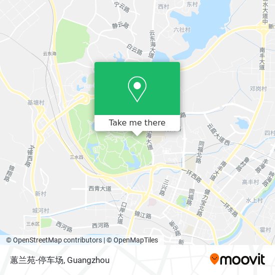 蕙兰苑-停车场 map