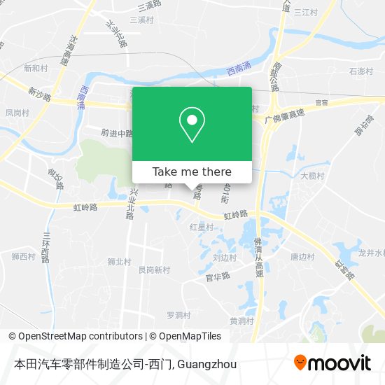 本田汽车零部件制造公司-西门 map