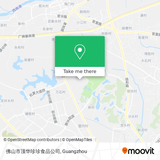 佛山市顶华珍珍食品公司 map