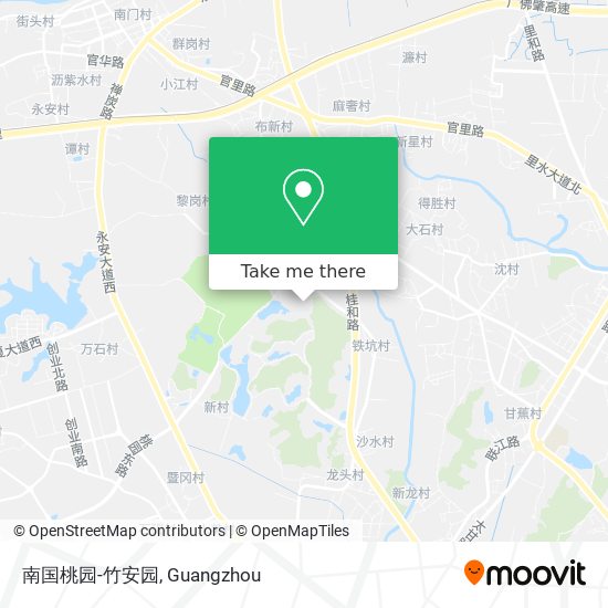 南国桃园-竹安园 map