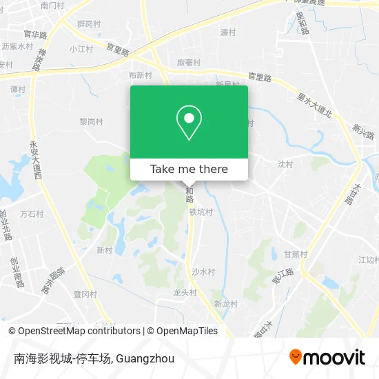 南海影视城-停车场 map