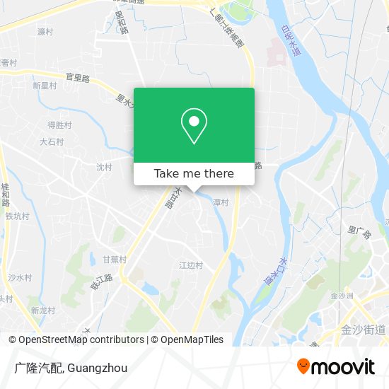 广隆汽配 map