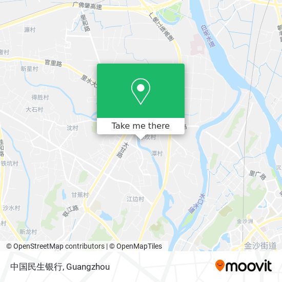 中国民生银行 map