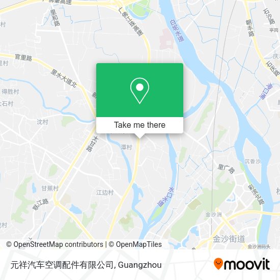 元祥汽车空调配件有限公司 map