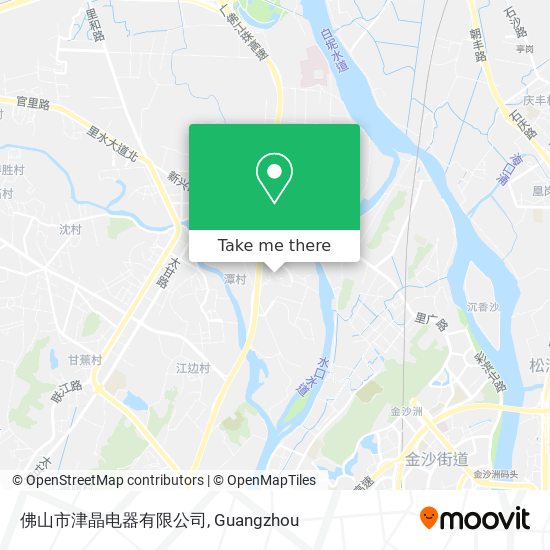 佛山市津晶电器有限公司 map