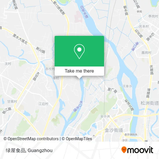 绿屋食品 map