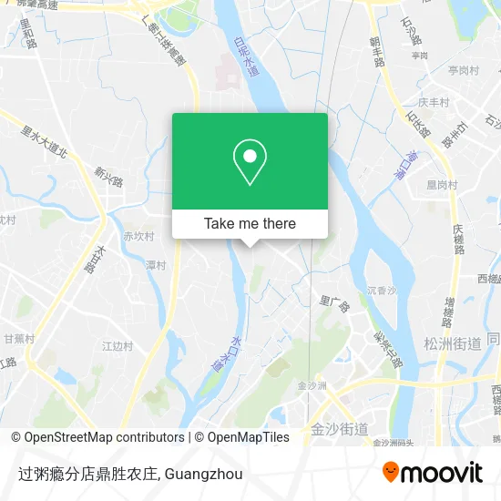 过粥瘾分店鼎胜农庄 map