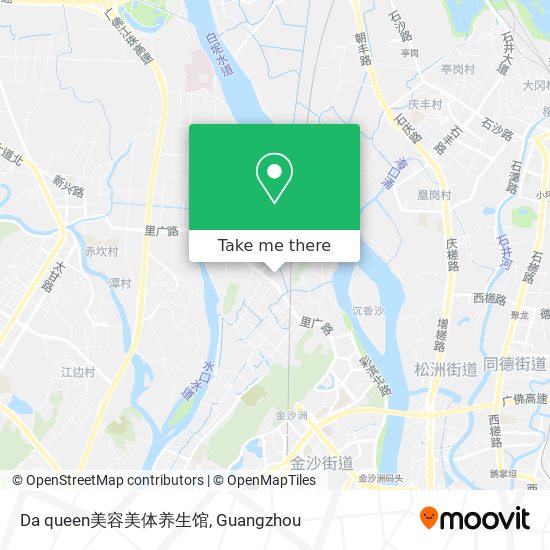 Da queen美容美体养生馆 map