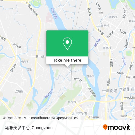 潇雅美发中心 map