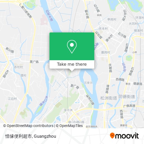 惜缘便利超市 map