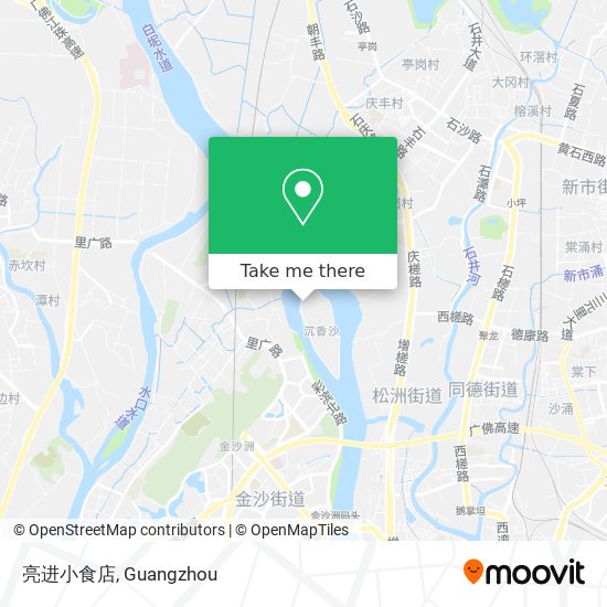 亮进小食店 map
