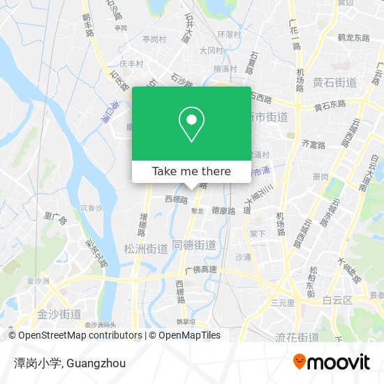 潭岗小学 map