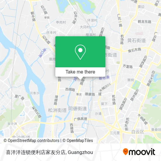 喜洋洋连锁便利店家友分店 map