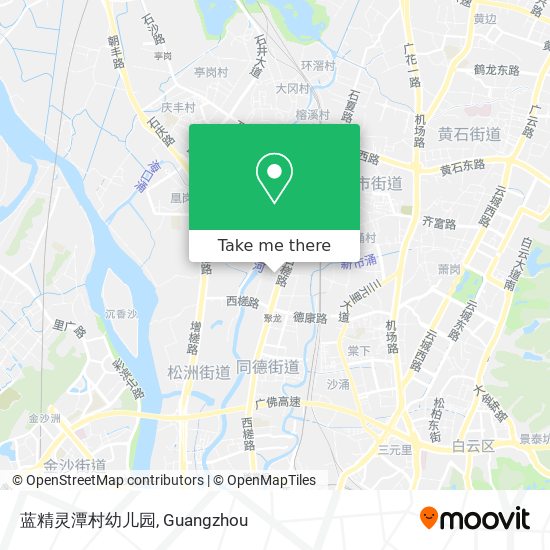 蓝精灵潭村幼儿园 map