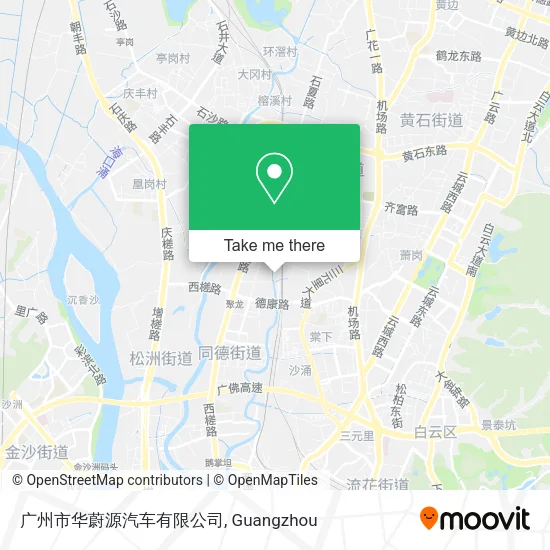 广州市华蔚源汽车有限公司 map