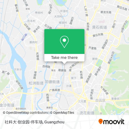 社科大·创业园-停车场 map