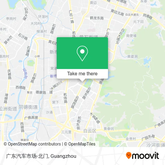 广东汽车市场-北门 map