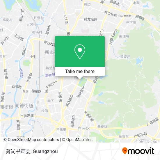 萧岗书画会 map