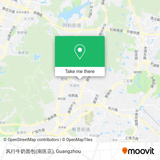 风行牛奶面包(南医店) map