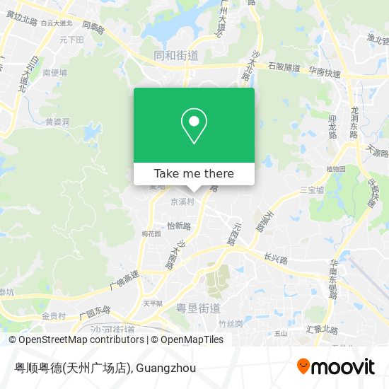 粤顺粤德(天州广场店) map